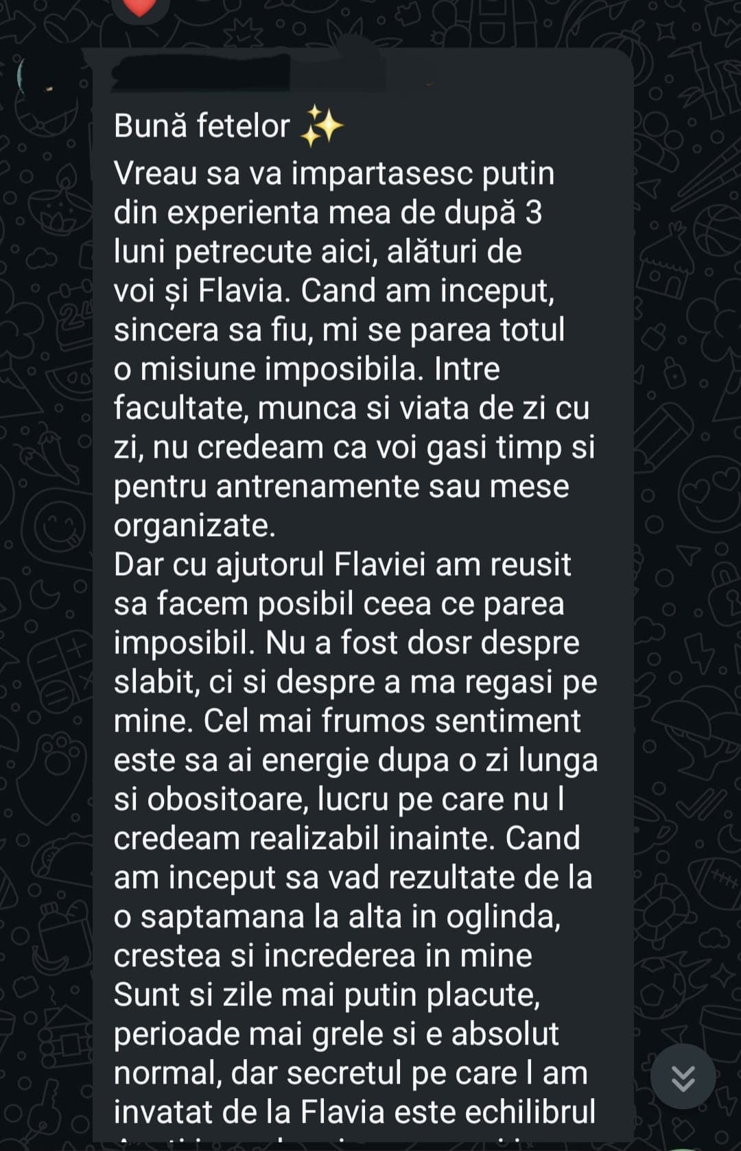 Testimonial client WonderBodyFit